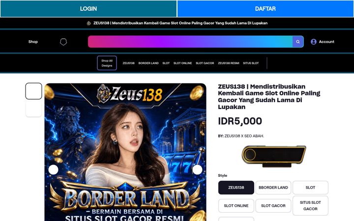 Screenshot of garudavip801.com