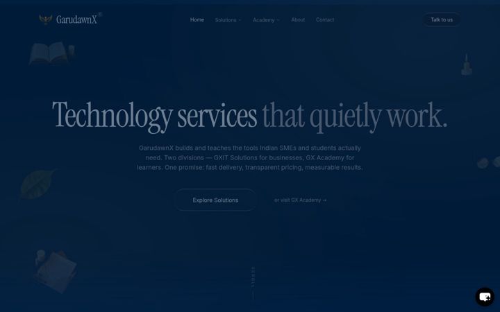 Screenshot of garudawnx.com