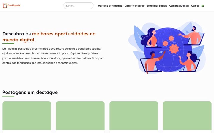Screenshot of garvfinancial.com