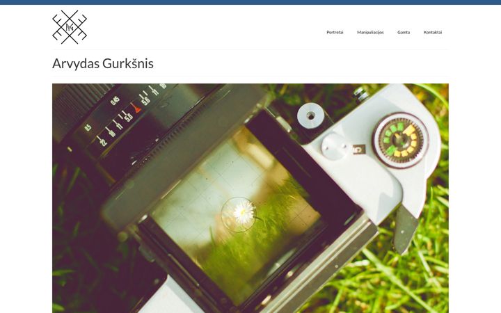 Screenshot of garvis.lt