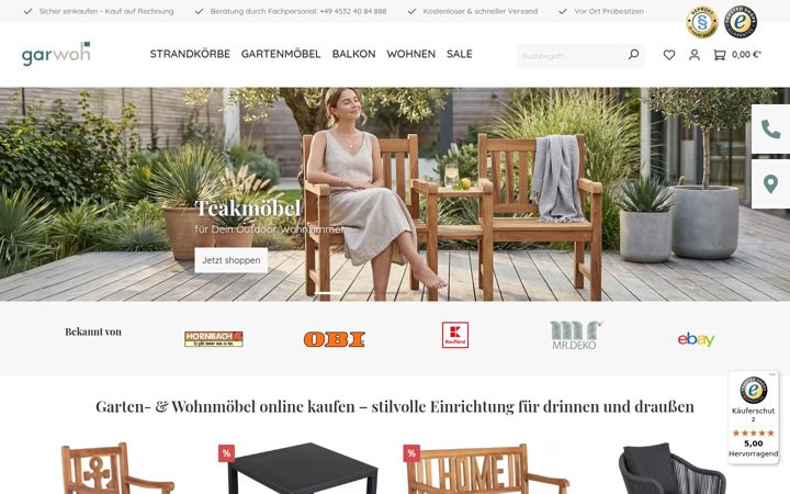 Screenshot of garwoh.de