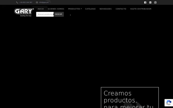 Screenshot of gary.es