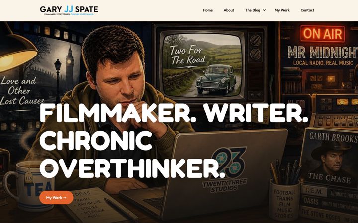 Screenshot of garyjjspate.com