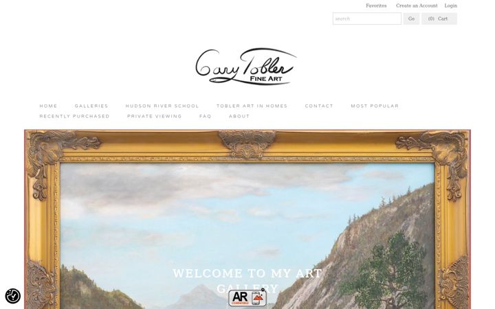 Screenshot of garytobler.com