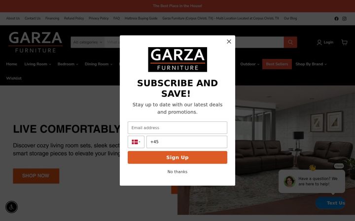 garzafurniture.com