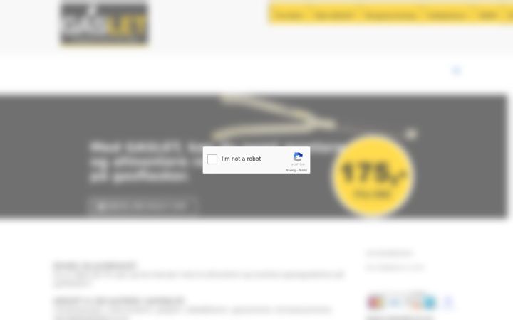 Screenshot of gas-let.dk