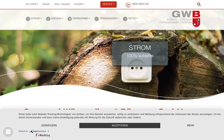 Screenshot of gas-und-waermedienst-boernsen.de