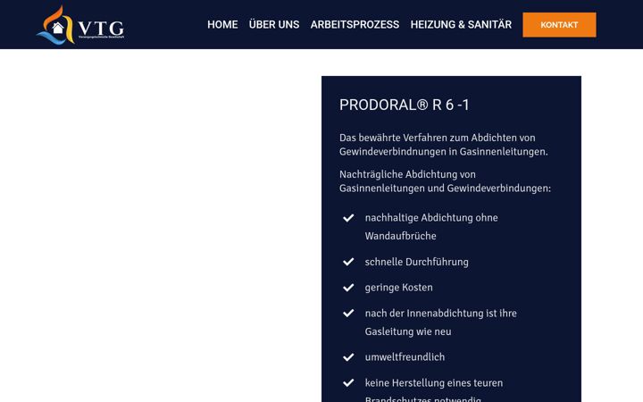 Ekrānuzņēmums no gasabdichtung.de
