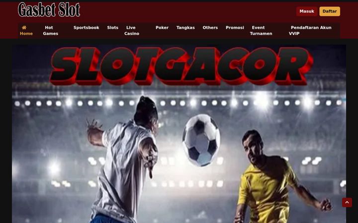 Screenshot of gasbetslot.com