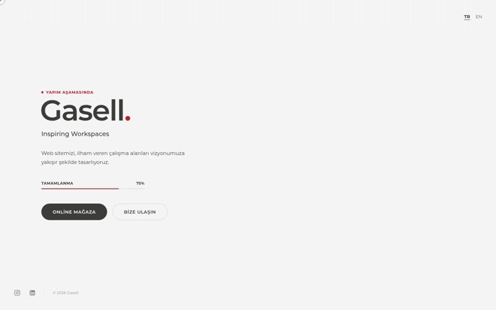 Screenshot of gasell.com