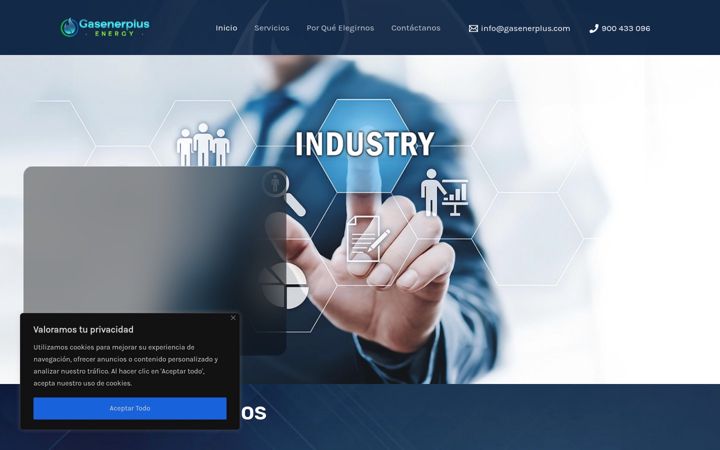 Screenshot of gasenerplus.es