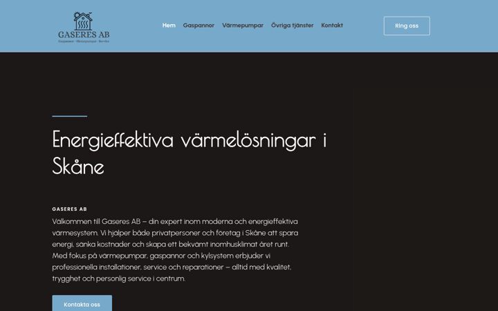 Screenshot of gaseres.com
