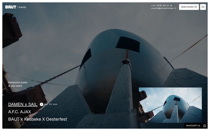 Screenshot of gaserop.amsterdam
