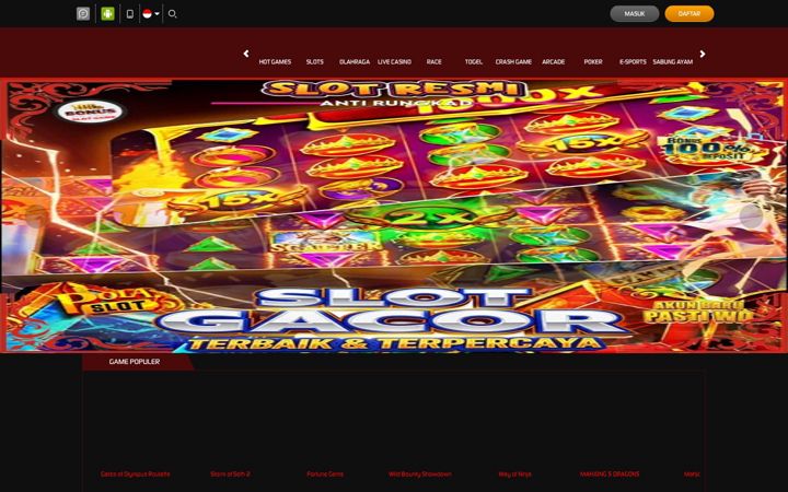 Screenshot of gasing7.com