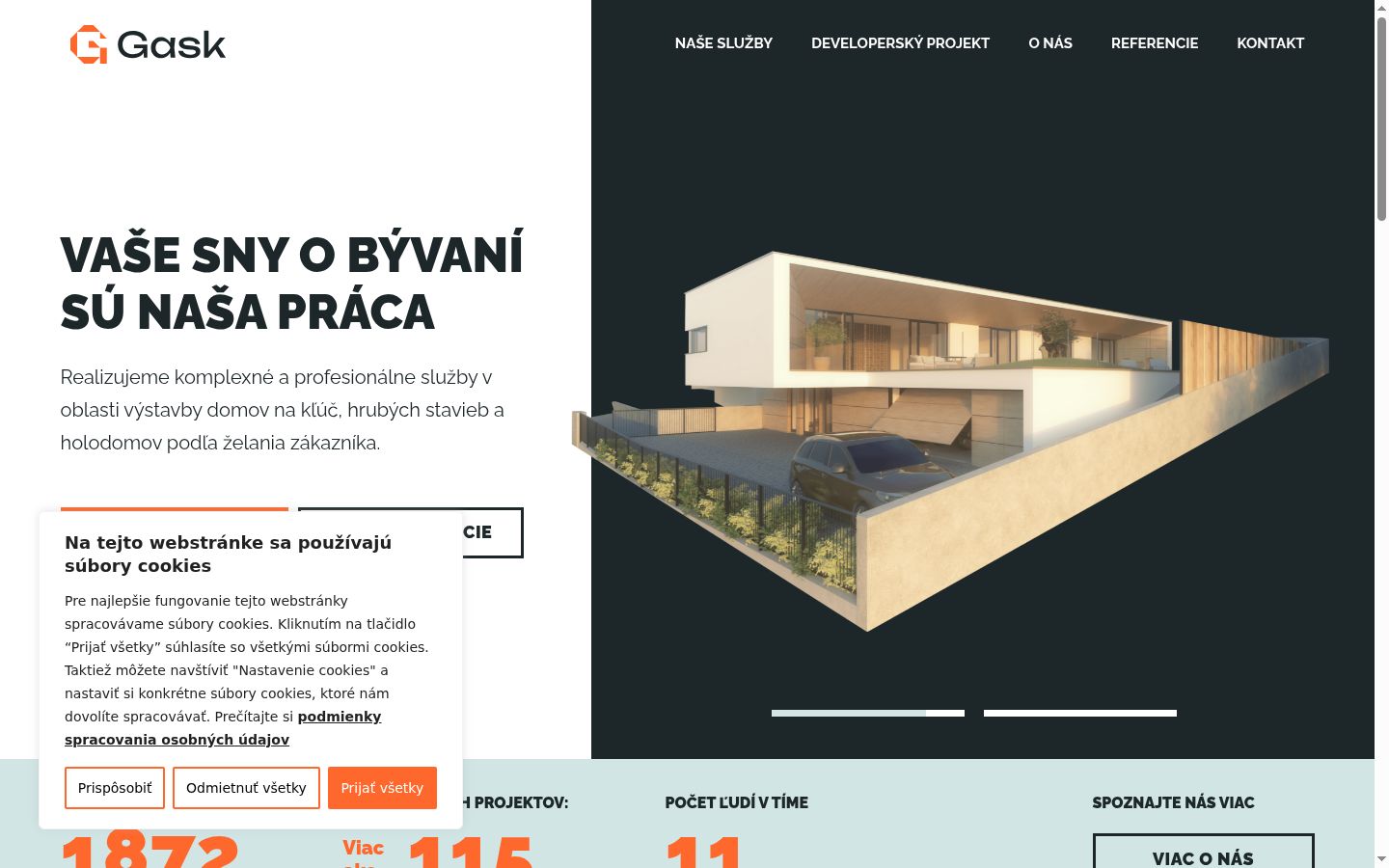 Képernyőkép a bármilyen interakció előtt megjelenő hozzájárulási bannerről