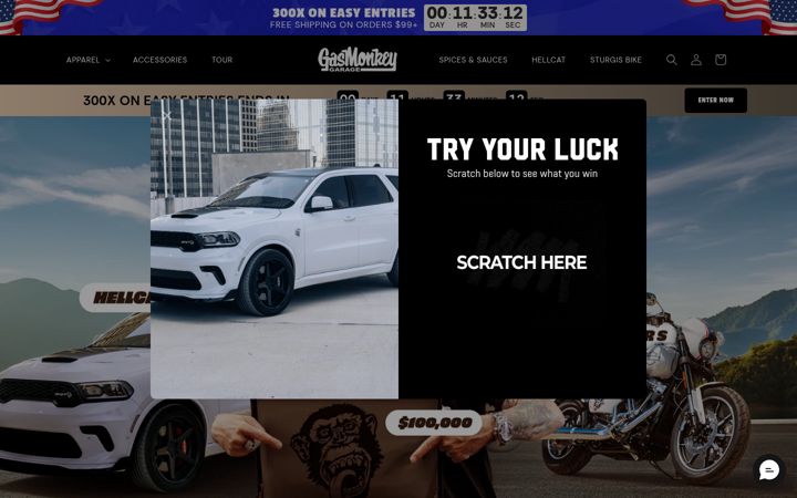 Captura de pantalla de gasmonkeygarage.com