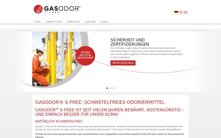 Captură de ecran a gasodor-s-free.com