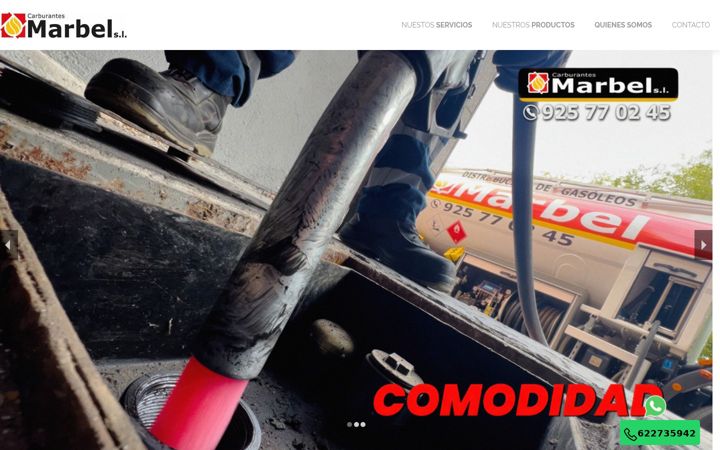 Screenshot of gasoleoadomicilio.pro