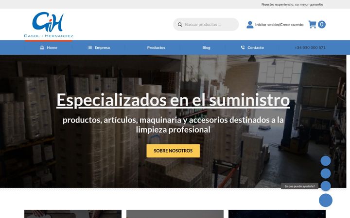 Capture d'écran de gasolhernandez.com
