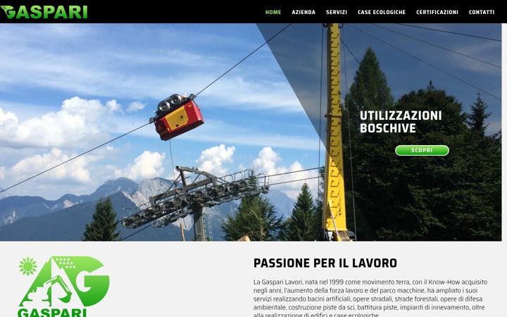 Screenshot of gasparilavori.it