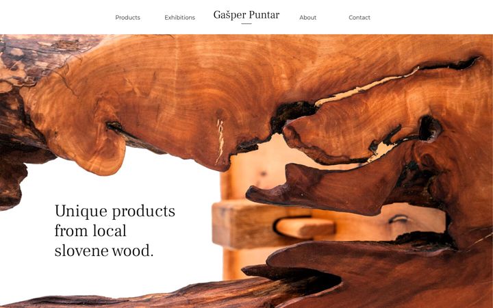 Screenshot of gasperpuntar.com