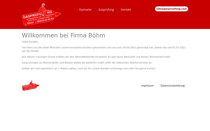Screenshot of gaspruefung.com