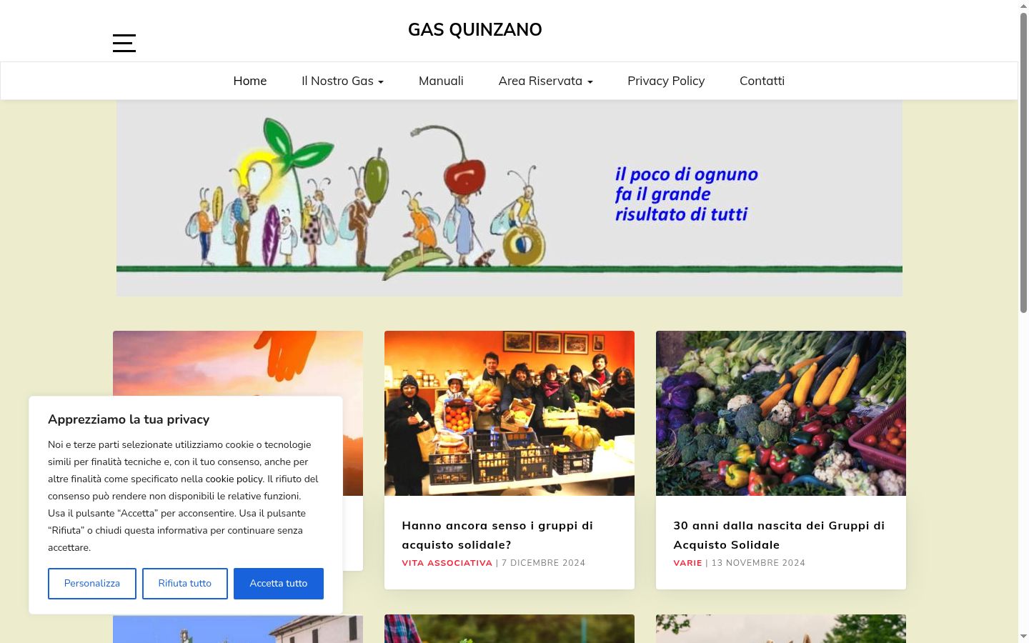 Screenshot tal-banner tal-kunsens muri qabel kwalunkwe interazzjoni