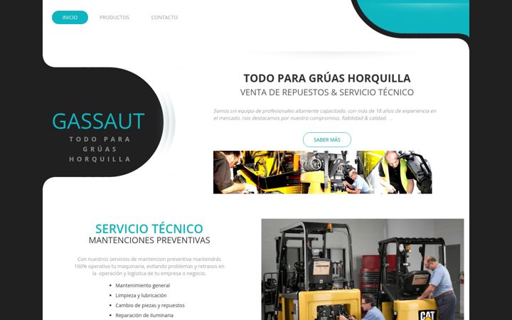 Screenshot of gassaut.cl