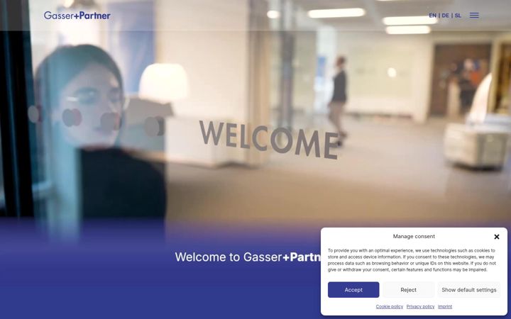 Screenshot of gasser-partner.at