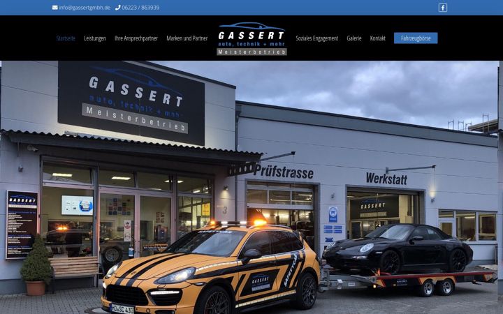Screenshot of gassertgmbh.de