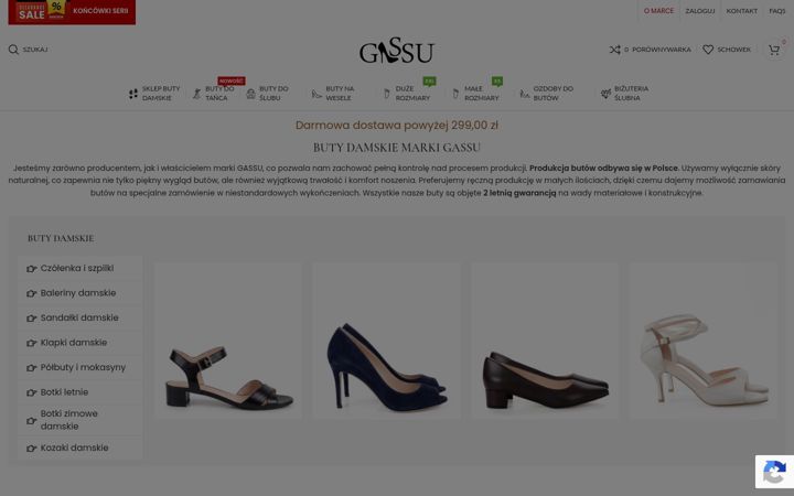 Screenshot of gassu.eu
