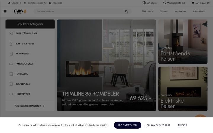 Screenshot of gassupply.no