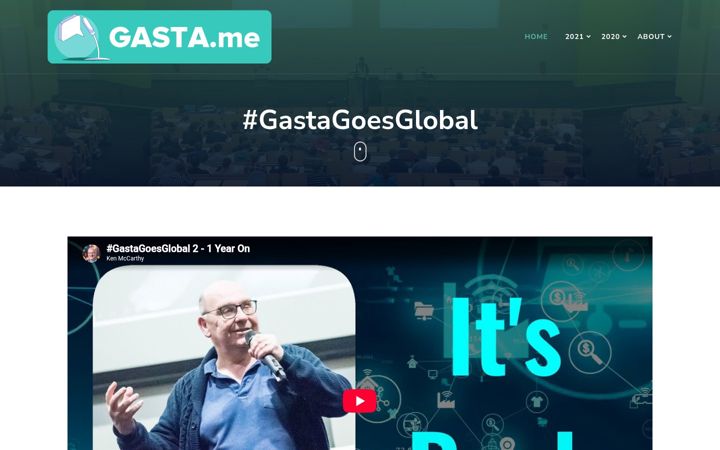 Screenshot of gasta.me