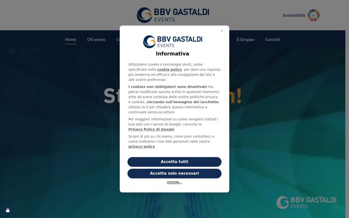 Screenshot of gastaldiincentive.it