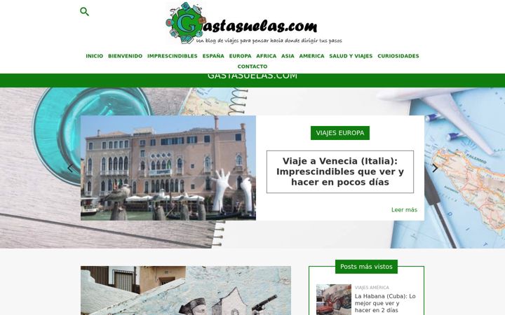 Screenshot of gastasuelas.com