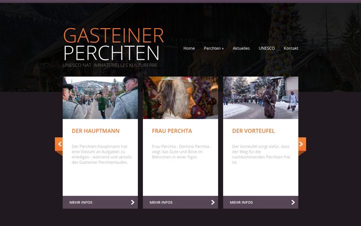 Screenshot of gasteinerperchten.com