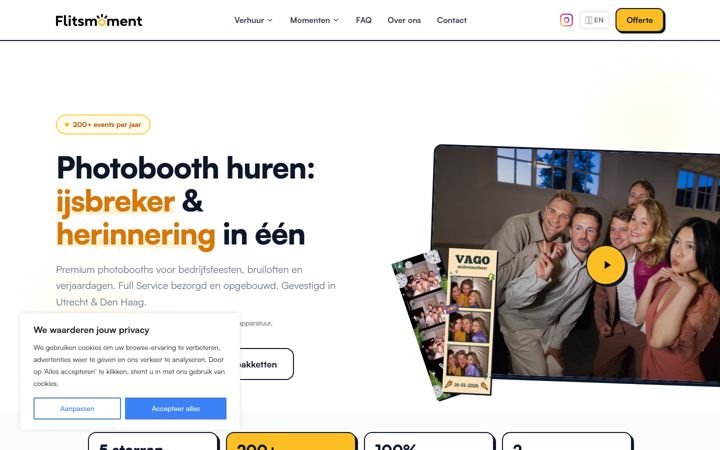 Screenshot of gastengeluid.nl