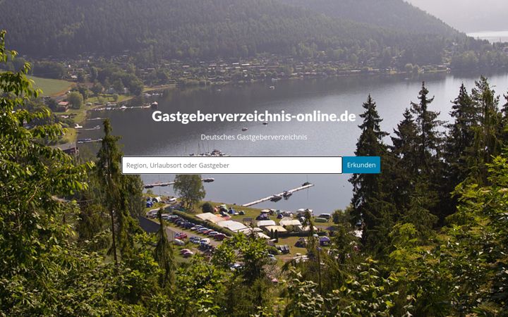 Screenshot of gastgeberverzeichnis-online.de