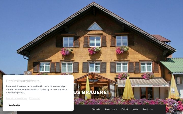 Screenshot of gasthaus-brauerei.at