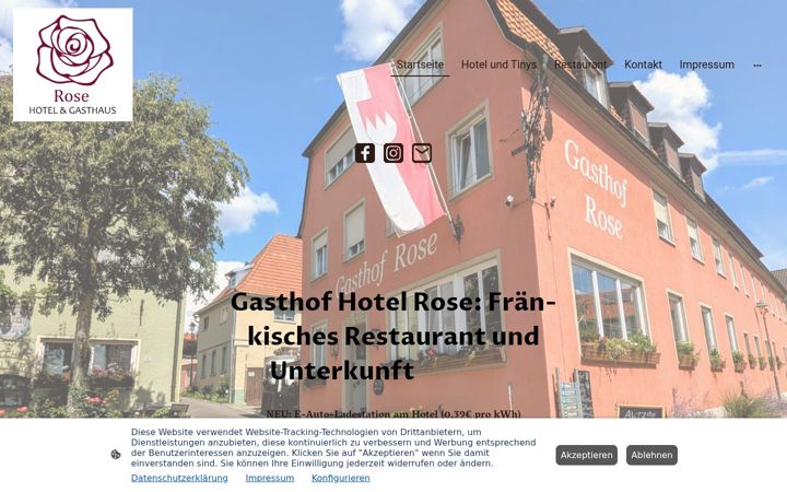 Screenshot of gasthaus-hotel-zur-rose.de