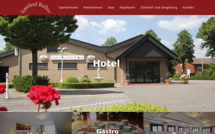 Screenshot of gasthof-buller.de