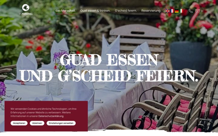 Screenshot of gasthof-marschall.at
