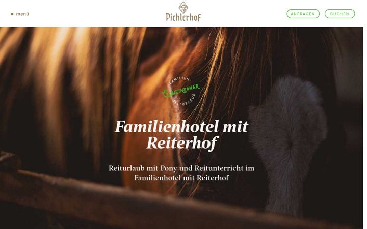 Screenshot of gasthof-reiterhof.at