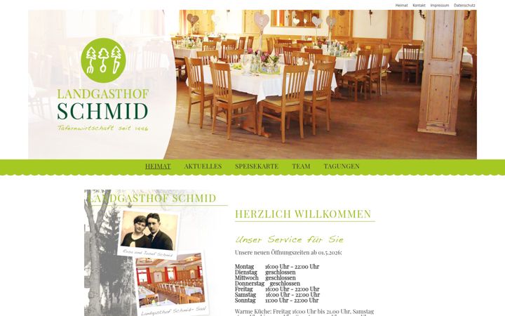 Screenshot of gasthof-schmid.de