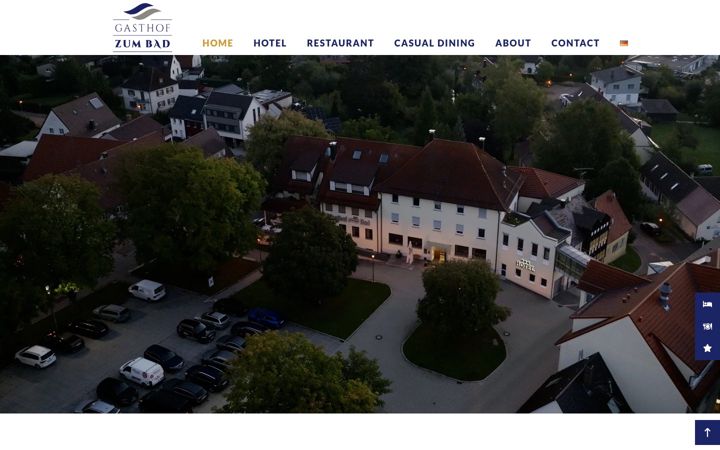 Screenshot of gasthof-zum-bad.de