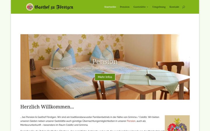 Screenshot of gasthofzufoerstgen.de