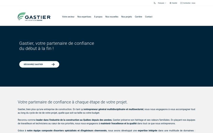 Screenshot of gastier.com