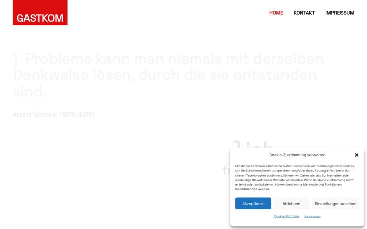 Screenshot of gastkom.at