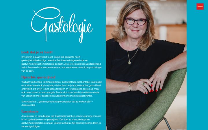 Screenshot of gastologie.nl