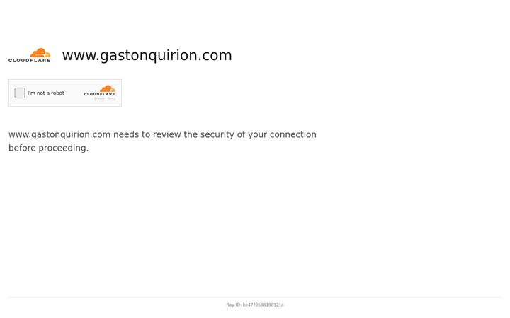 Screenshot of gastonquirion.com
